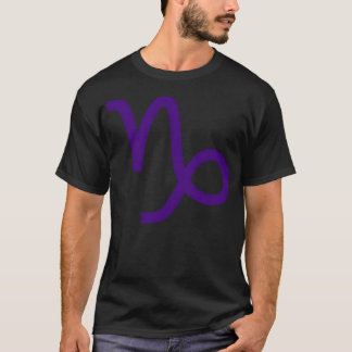 T-shirt Symbole violet de Capricorne Kurloz Gamzee Makara 