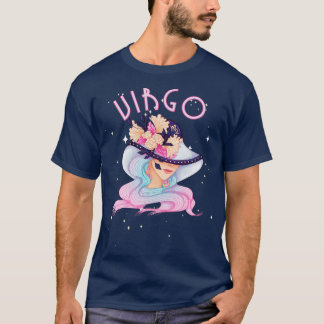 T-shirt Symbole Virgo Zodiac Horoscope Anniversaire Tarot 