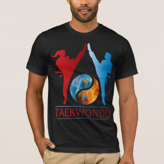 T-shirt Symbole Yang Et Yang Taekwondo