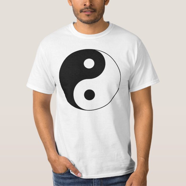 T-shirt SYMBOLE YIN / Yang (Devant)