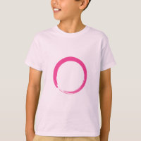 Symbole zen rose / Cercle Enso