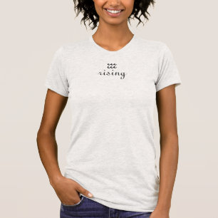 T-shirt Symbole zodiaque Aquarius Rising Astrology