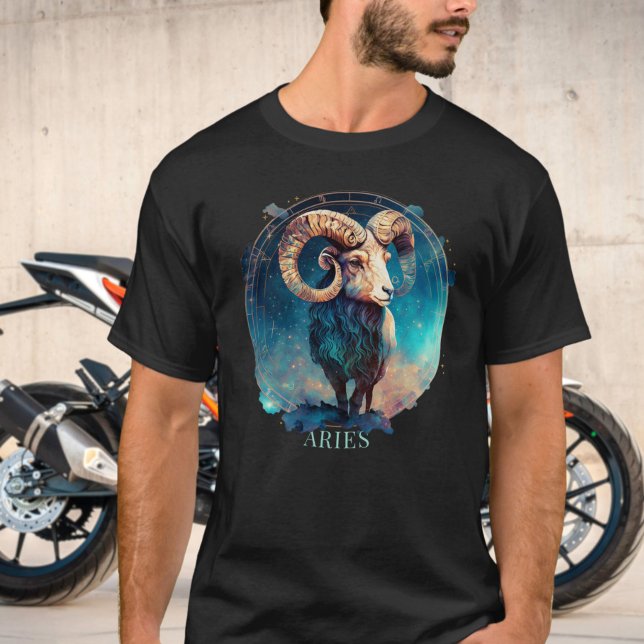 T-shirt Symbole zodiaque bélier Imaginaire céleste bélier  (Créateur téléchargé)
