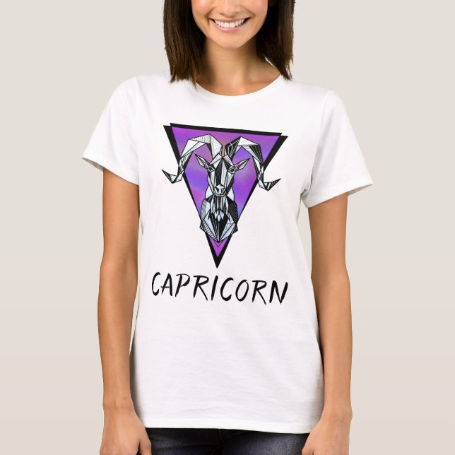T-shirt Symbole zodiaque Capricorne Horoscope (Devant)