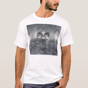 T-shirt Symbole Zodiaque des baies modernes Grunge Style d