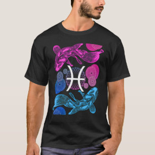 T-shirt SYMBOLE Zodiaque Pisces Astrologie 1