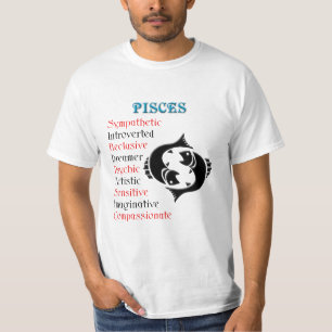 T-shirt Symbole zodiaque Pisces Horoscope
