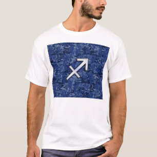 T-shirt SYMBOLE Zodiaque Sagittaire Argent Camion numériqu