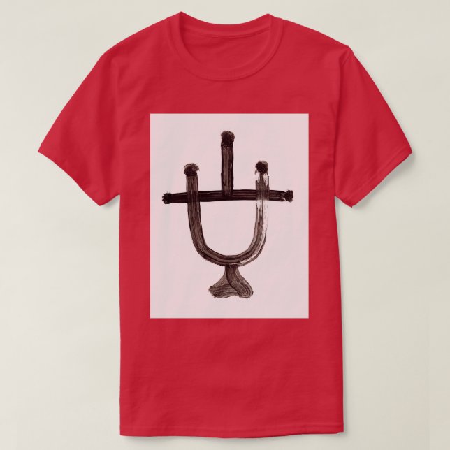 T-shirt Symboles alchimiques Huile de Vitriol (Design devant)