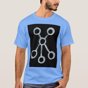 T-shirt Symboles alchimiques Huile Deux inversés