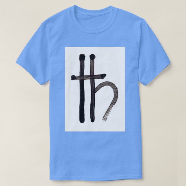 T-shirt Symboles alchimiques Vitriol en fer (Design devant)