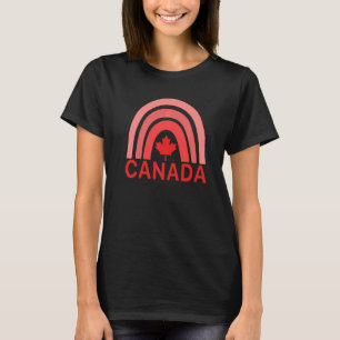 T-shirt Symboles canadiens de la feuille d'érable du Canad