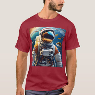 T-shirt Symboles célestes : Inclure des symboles tels que 
