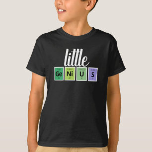 T-shirt Symboles d'élément de tableau périodique Little Ge