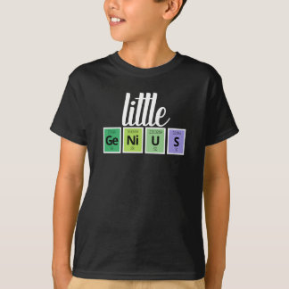 T-shirt Symboles d'élément de tableau périodique Little Ge