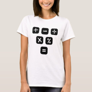 T-shirt Symboles mathématiques Signes mathématiques