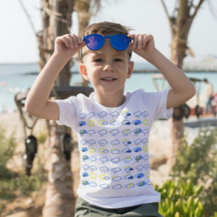 T-shirt symboles météorologiques simples