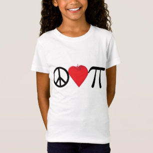 T-Shirt Symboles super de l'amour pi de paix