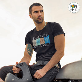 T-shirt Symboles Taïnos de Porto Rico