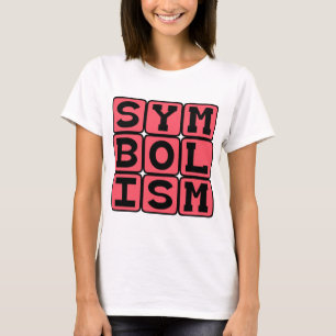 T-shirt Symbolisme, dispositif artistique