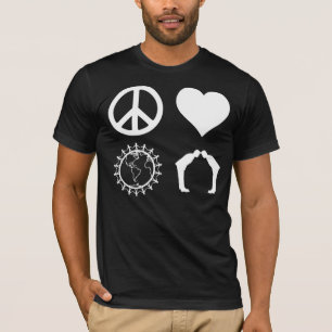 T-shirt Symbologie de PLUR (chemise foncée)