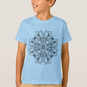 T-shirt symétrie géométrique