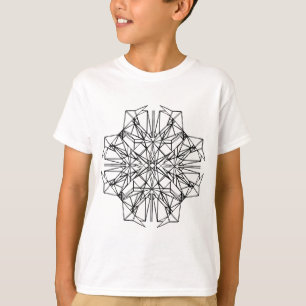 T-shirt symétrie géométrique
