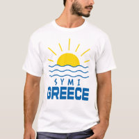 Symi Greece Sunshine And Sea Men's White