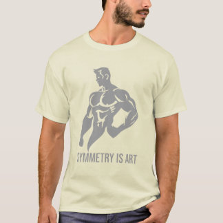 T-shirt Symmetry Is Art Golden Era Bodybuilding Motivation