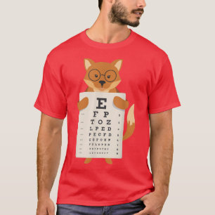 T-shirt Sympa amusant pour avec l'art optométriste de l'Oe