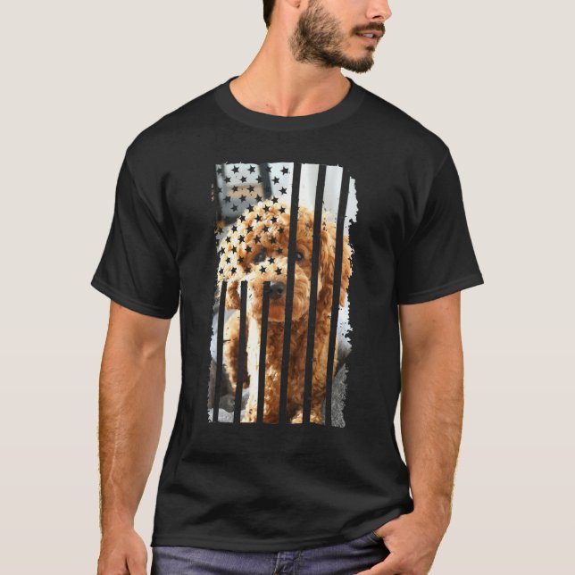 T-shirt Sympa Poodle Chien Photo Chien Chien Chien Chien C (Devant)