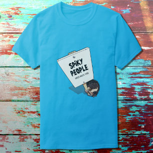 T-shirt Sympathique Hérisson Picket Picket Spirit Les gens