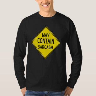 T-shirt Sympathique Sarcastique Attention Route Signale Am
