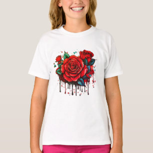 T-shirt Symphonie florale : Aquarelle design