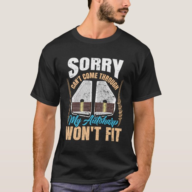 T-shirt Symphonie harmonique Autoharp Harp Instrument Harm (Devant)