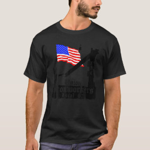 T-shirt Syndicat des travailleurs du fer Local 40 NYC Amer