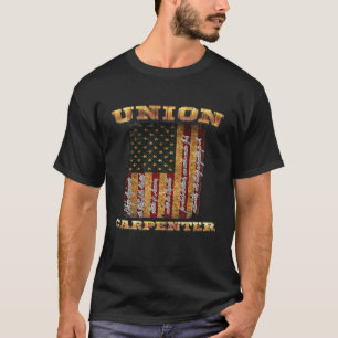 T-shirt Syndicat des travailleurs pro-américains fier de s