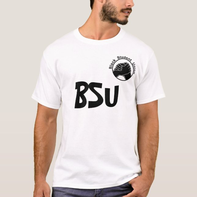 T-shirt Syndicat étudiant noir (Devant)