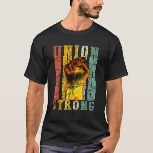 T-shirt Syndicat Fort Premier Fier Travailleurs de la Fête