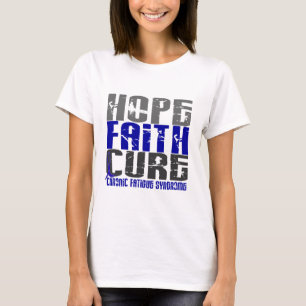 T-shirt Syndrome chronique de fatigue de CFS de traitement