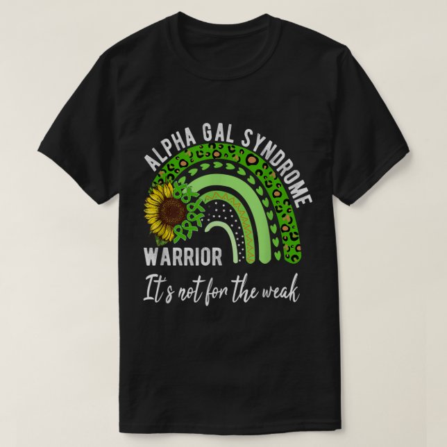 T-shirt Syndrome de Alpha Gal (Design devant)