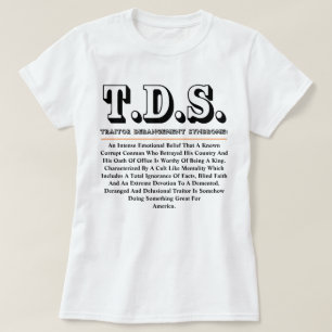 T-SHIRT SYNDROME DE DERANGEMENT DU TRAITEMENT T.D.S.