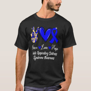 T-shirt Syndrome de détresse respiratoire aigu Amour Espoi