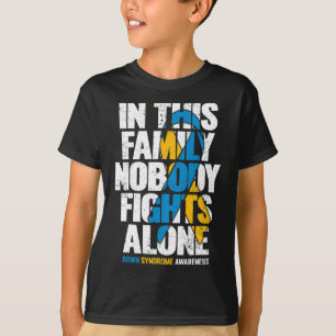 T-shirt Syndrome de Down Femmes T21 Famille Syndrome de Do