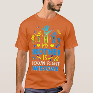 T-shirt Syndrome de Down Frères frères frères et soeurs ca