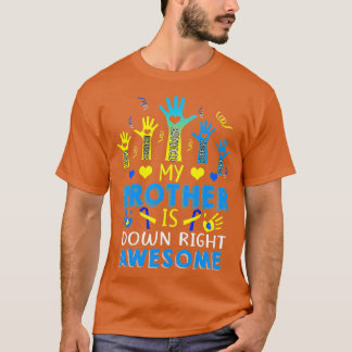 T-shirt Syndrome de Down Frères frères frères et soeurs ca