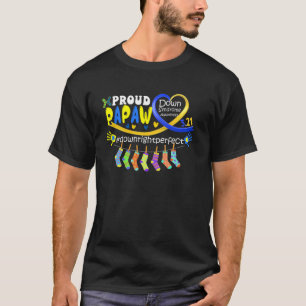 T-shirt Syndrome de Down Sensibilisation Fier-Papaw Syndro