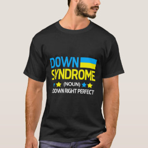 T-shirt Syndrome de Down Trisomie chromosomique parfaite 