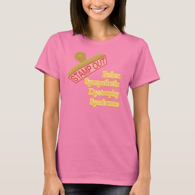 T-shirt Syndrome de dystrophie sympathique réflexe (Devant)