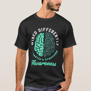 T-shirt Syndrome de la Tourette différente Syndrome de la 
